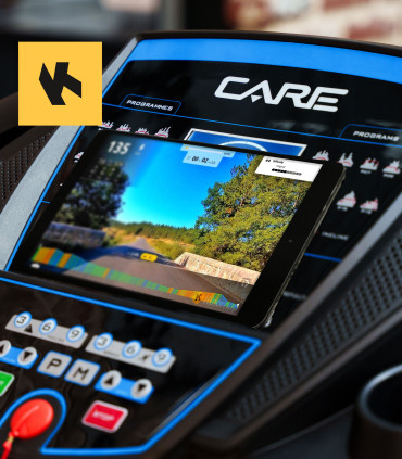 Tapis de course Connecté CARE - CT-5584-3 - 18km/h - Kinomap - FBA-DE