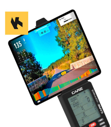 Air-bike - CARE - POWER TRAINER - verbonden