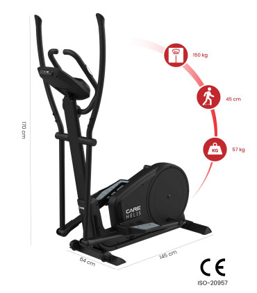 HELIS zelfvoorzienende crosstrainer - CARE - Gereviseerd