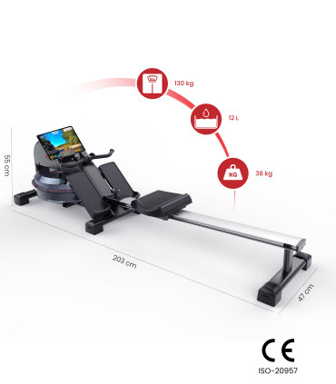 Rameur à eau - SKIPPER SP - CARE