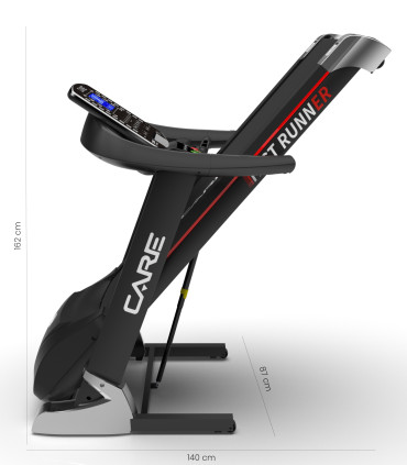 Tapis de course connecté - 22km/h - CARE - FAST RUNNER - Reconditionné