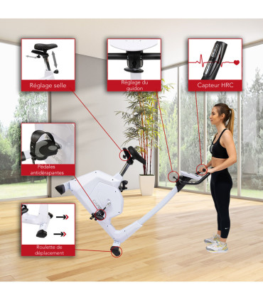 Ergometer hometrainer - ERGOS V - Gereviseerd
