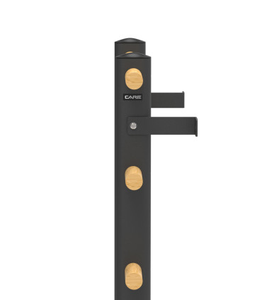 Ribbenstok - CARE - Hout en metaal met opties