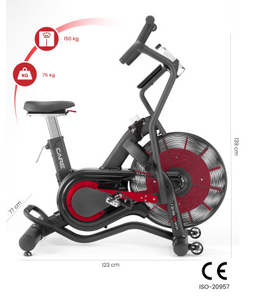 Vélo Elliptique - CARE - CROSSAIR-MAG C2