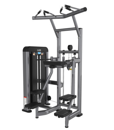 Station Gravitron PRO - CARE - Aide tractions et dips à charge guidée