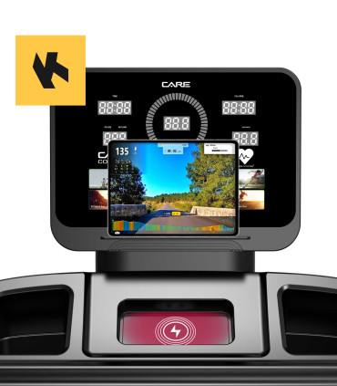 Loopband - CARE - ULTIMATE - 20 km/u verstelbaar en verbonden