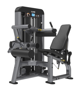 Machine Ischio-Jambiers PRO - CARE - Presse Leg Curl assis à charge guidée