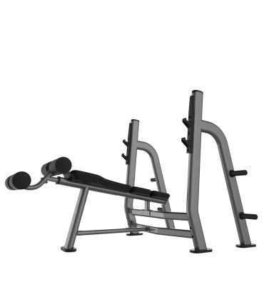 Schuine krachttrainingsbank PRO - CARE - Borstspieren met vrij gewicht
