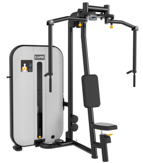 Gecombineerd station Borstspieren en Schouders PRO - CARE - Dual System met geleide belasting