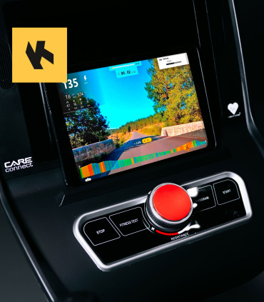 Semi-liggende fiets ROADSTER TFT zelfvoorzienend CARE - verbonden ergometer - Gereviseerd