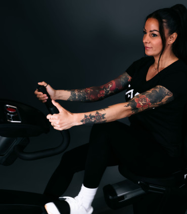 Semi-liggende fiets ROADSTER TFT zelfvoorzienend CARE - verbonden ergometer - Gereviseerd