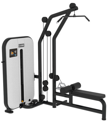 Station Dual Lat Pull Down - CARE - Poulie double tirage dos à charge guidée