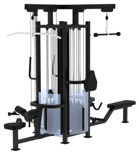 Tour 4 Postes CARE - Station Multi-Exercices Haute Résistance