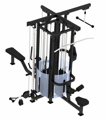 Tour 4 Postes CARE - Station Multi-Exercices Haute Résistance