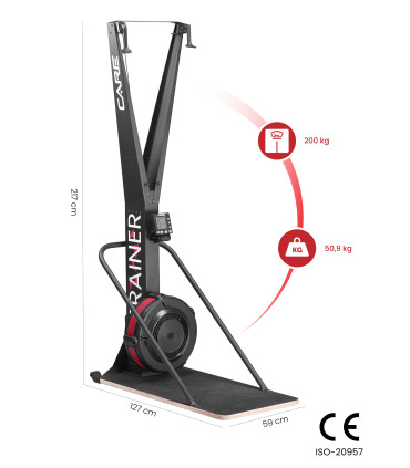 Pack Gamme AERO Essential - CARE - Rameur & Ski Trainer à air