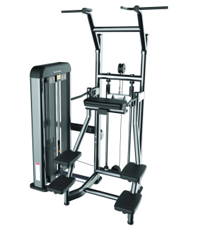 Kracht trainingspers - Gravitron Zwart CARE PRESTIGE LINE