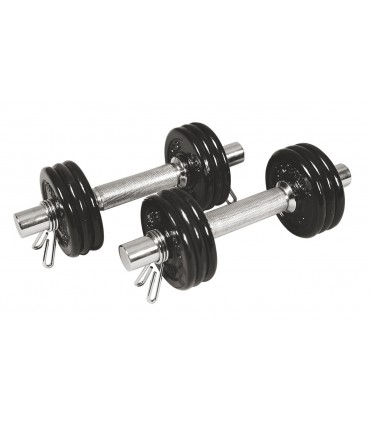 Set 2 dumbbells van 5 kg - CARE