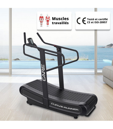 Gebogen loopband - CARE - CURVE-RUNNER