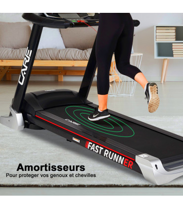 Tapis de course connecté - 22km/h - CARE - Fast Runner - KINOMAP - Reconditionné