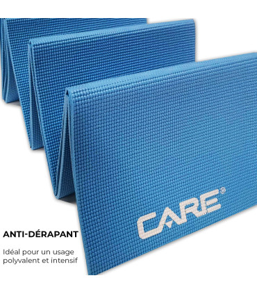 Natte de gym pliée 173 x 61 x 0,5cm - CARE