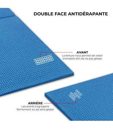 Natte de gym pliée 173 x 61 x 0,5cm - CARE