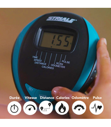 STRIALE opvouwbare hometrainer - SV-317 - Gereviseerd