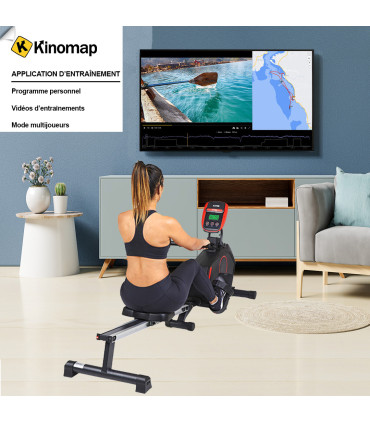 Rameur Mag-Clipper KS Connecté Kinomap - CARE