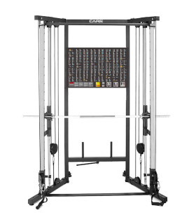 Opvouwbaar fitnessstation met dubbele katrol - CARE - premium line