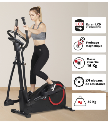 Vélo elliptique connecté - CE-685 - CARE -FBA-DE