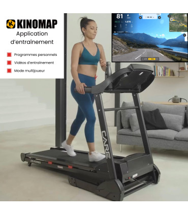 Connected loopband - 18 km/u - CARE -FBA- JOG RUNNER - KINOMAP