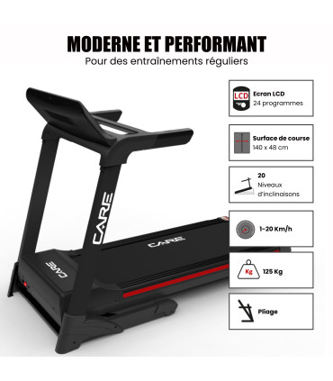 copy of Aangesloten loopband - 20km/h - CARE - CT-750 - KINOMAP