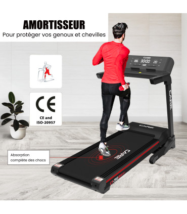 Tapis de course connecté - 20km/h - CARE -FBA-DE CT-750 - KINOMAP