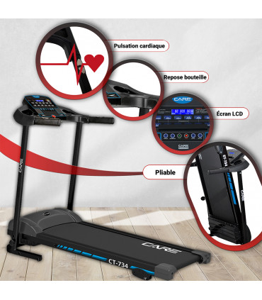 Connected loopband - 14km/u - CARE - CT-734-2 FBA-DE - KINOMAP