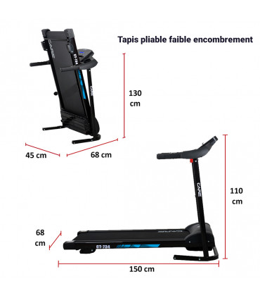 Connected loopband - 14km/u - CARE - CT-734-2 FBA-DE - KINOMAP