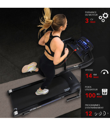 Connected loopband - 14km/u - CARE - CT-734-2 FBA-DE - KINOMAP