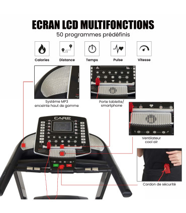 Connected loopband - 22 km/u - CARE - FAST RUNNER - KINOMAP