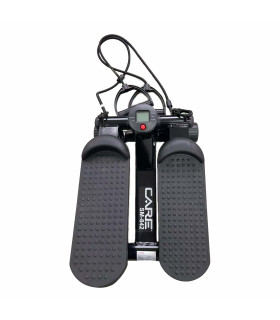 Mini stepper met teller en weerstandsbanden - CARE - SM-842