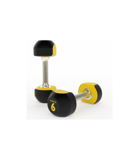 Haltères Bi-color - Polyurethane 2kg