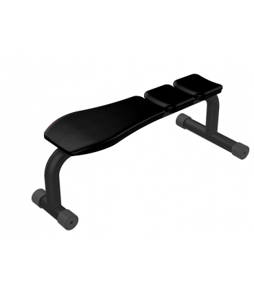 Banc plat noir CARE premium line