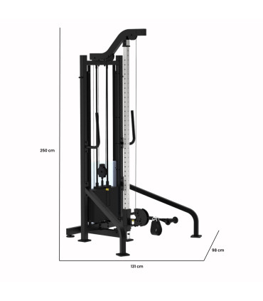 Presse de musculation - CARE - Poulie ajustable