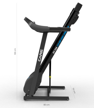 Tapis de course connecté - 14km/h - CARE - KINOMAP