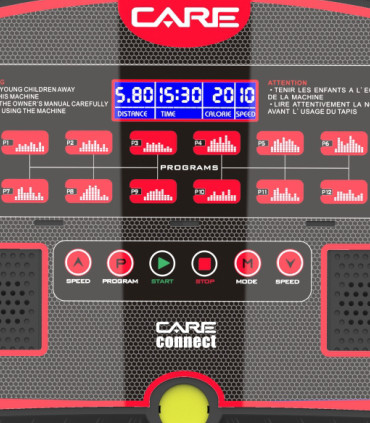 Verbonden loopband - 14km/u - CARE - KINOMAP
