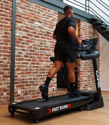 Tapis de course connecté 22 km/h - CARE - Fast Runner SP
