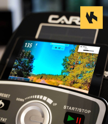 Vélo elliptique HELIS auto-alimenté - CARE - ergomètre connecté