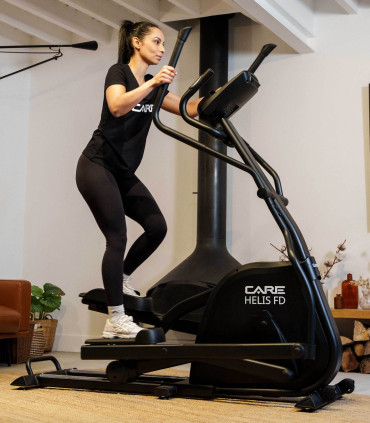 Zelfvoedende crosstrainer HELIS FD - CARE - connected ergometer
