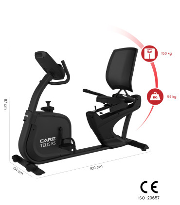 Vélo semi allongé auto-alimenté - TELIS RS - Reconditionné