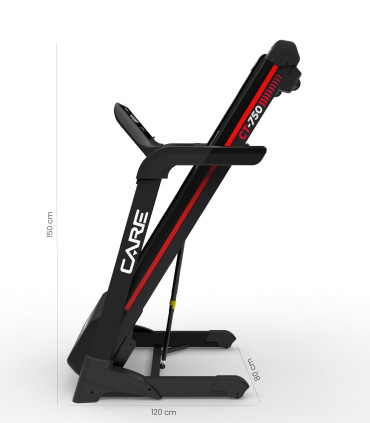 Tapis de course connecté - 20km/h - CARE - CT-750 - Reconditionné