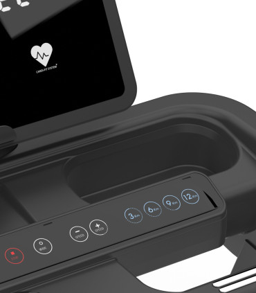 Loopband met steunstangen - 14km/u - MED-740 - MEDLINE