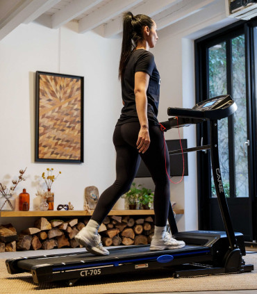 Tapis de course connecté - 16km/h - CARE - CT-705-3 - Reconditionné