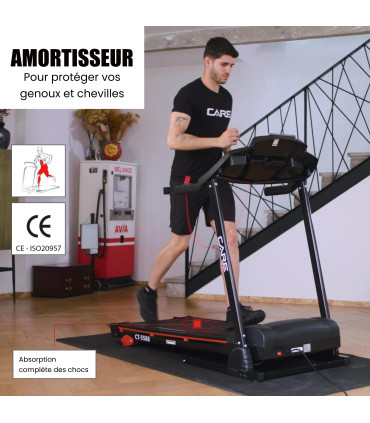 Tapis de course connecté - 16km/h - CARE - CT-5588-2 - KINOMAP - FBA-DE